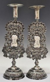(2) SPANISH COLONIAL STYLE SIL