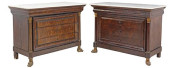 (2) SPANISH EMPIRE PARCEL-GILT