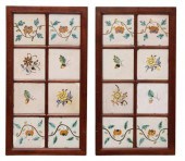 (2) SPANISH FRAMED HAND-PAINTE