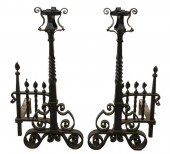 (2) SPANISH REVIVAL HEAVY WROU