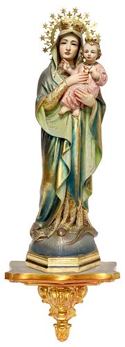 (2) SPANISH SANTO MADONNA &AMP;