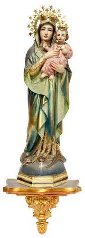 (2) SPANISH SANTO MADONNA &AMP
