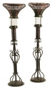 (2) SPANISH WROUGHT IRON & TOL