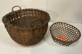 (2) SPLINT BASKETS, CHEESE & D