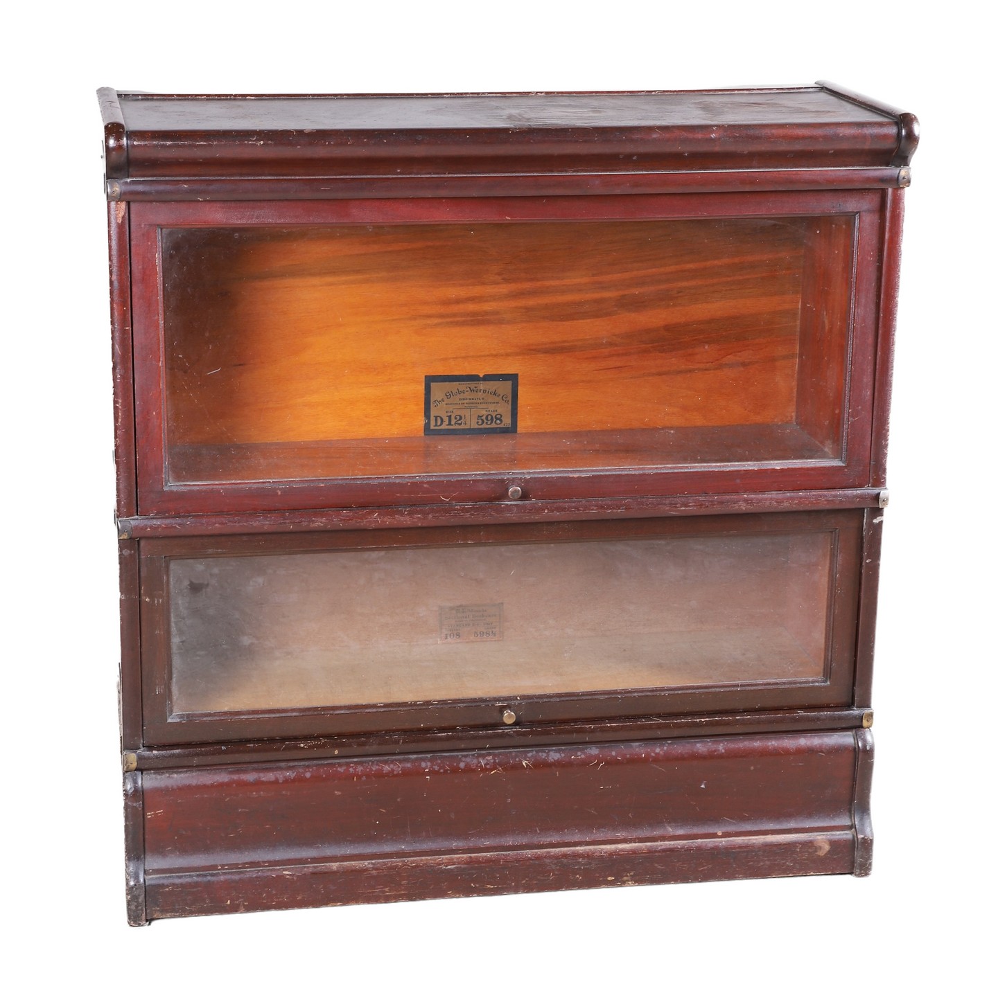 2-stack Globe Wernicke barrister