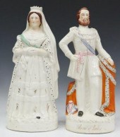(2) STAFFORDSHIRE FIGURES VICT