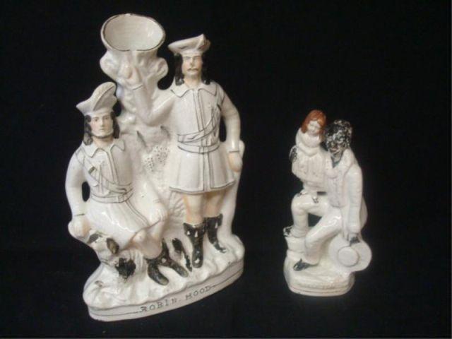 2 Staffordshire Porcelain