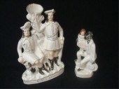2 Staffordshire Porcelain Grou