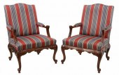 (2) STATESVILLE CHAIR CO. UPHO