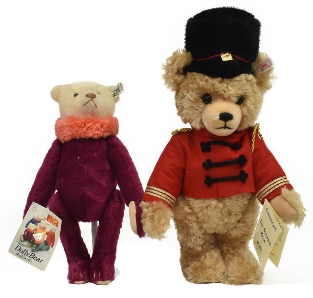 2) STEIFF MUSICAL TOY SOLDIER &
