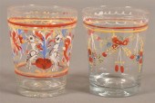 2 STEIGEL TYPE ENAMEL DEC. TUM