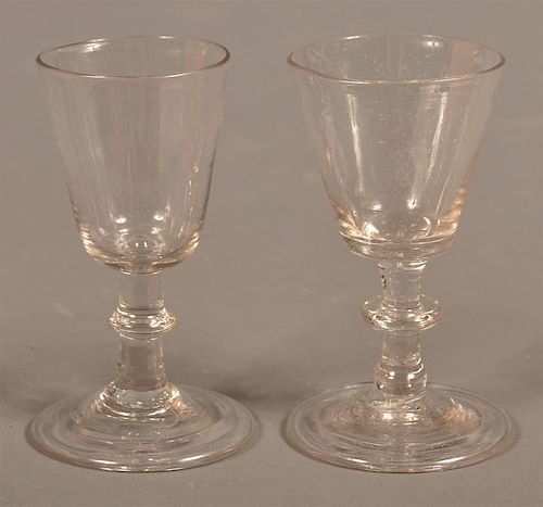 2 STEIGEL TYPE GLASS BUTTON KNOP