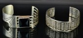 (2) Sterling Bangle Bracelets