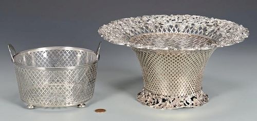 2 STERLING BASKETSTwo sterling