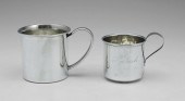2 STERLING CUPS BABY CUPS: To