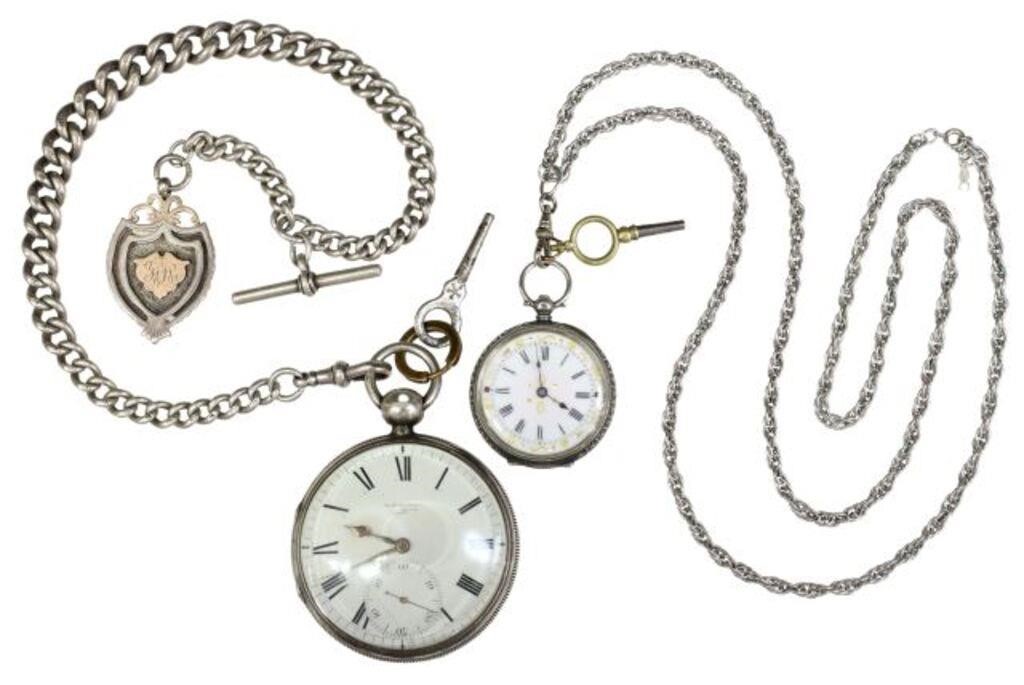 (2) STERLING SILVER CASED KEY