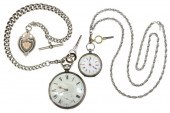 (2) STERLING SILVER CASED KEY