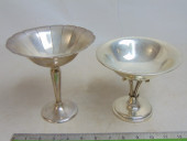 2 STERLING SILVER COMPOTES, MU