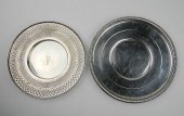 2 STERLING SILVER SERVING TRAY