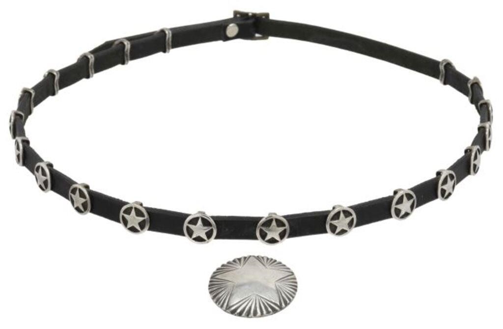 (2) STERLING TEXAS STAR HATBAND &