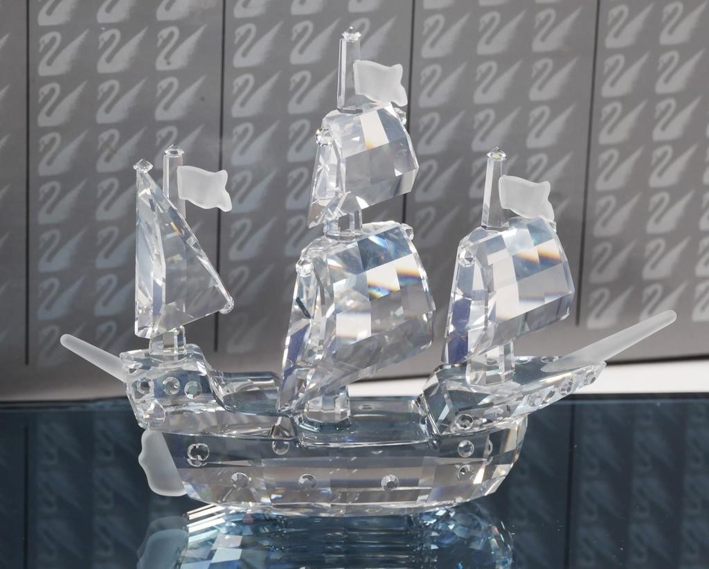 (2) SWAROVSKI CRYSTAL SAILING