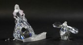 2 SWAROVSKI DISNEY FIGURINES D