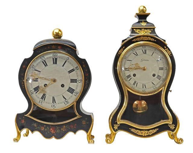 2) SWISS GUBELIN PARCEL GILT MANTEL