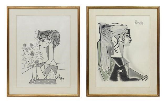 (2) SYLVETTE & JACQUELINE PRINTS