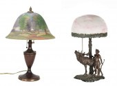 2 TABLE LAMPS INCLUDING PAIRPO