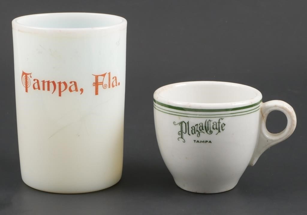 (2) TAMPA VINTAGE SOUVENIR