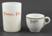(2) TAMPA VINTAGE SOUVENIR PIE