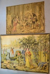 (2) Tapestries - Made in Belgi