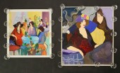 2 TARKAY SERIGRAPHS GHISLAINE
