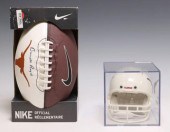 (2) TEXAS FOOTBALL & MINI HELM