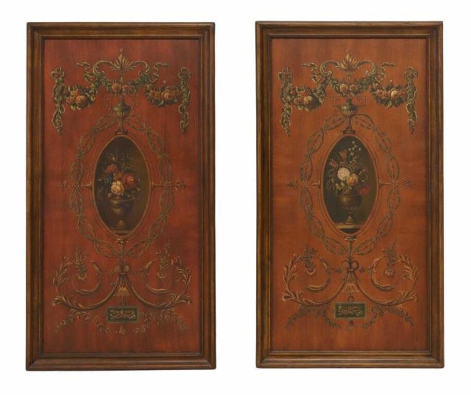(2) THEODORE ALEXANDER FOLIATE WALL