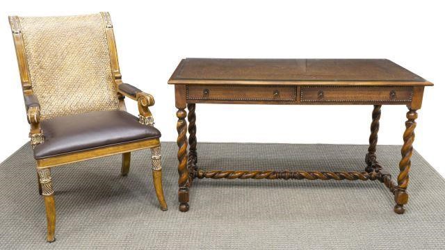 (2) THEODORE ALEXANDER WRITING DESK