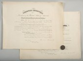 2 THEODORE ROOSEVELT SIGNED AP