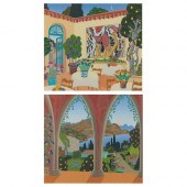 2 THOMAS MCKNIGHT SERIGRAPHSTh