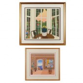 2 THOMAS MCKNIGHT SERIGRAPHSTh