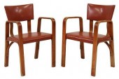 (2) THONET MID-CENTURY MODERN