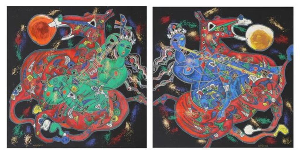 (2) TIEFENG JIANG (B.1938) EAST