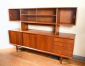 2-TIER TEAK CREDENZA / HUTCH B