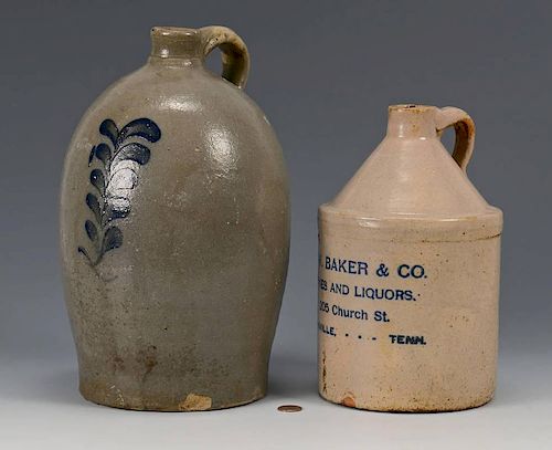 2 TN JUGS, INCL. NASHVILLE