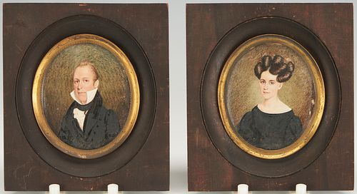 2 TN PORTRAIT MINIATURES: MARY