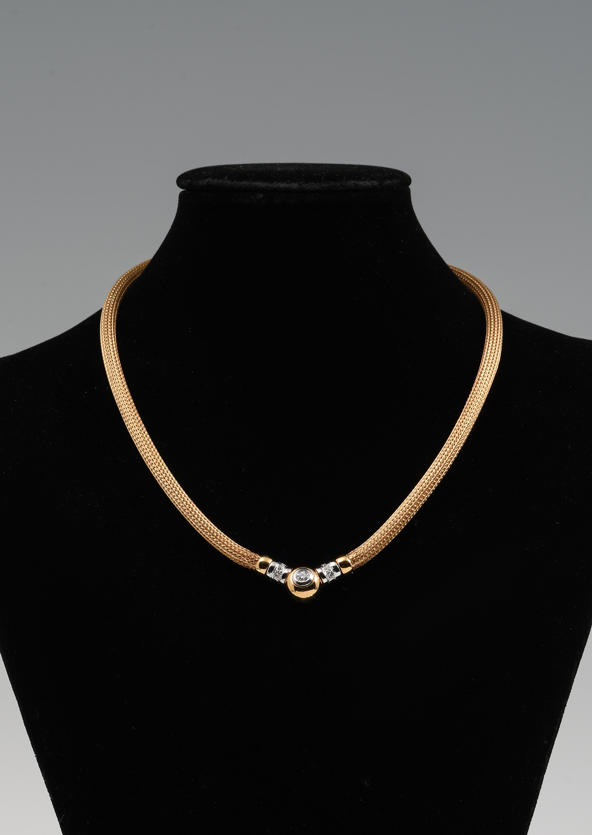 2 TONE 39.5 GRAM 18K DIAMOND