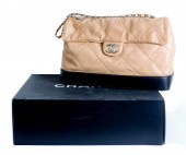 2-TONE LAMBSKIN CHANEL QUILTED