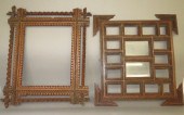 2 TRAMP ART FRAMESca. 1890-192