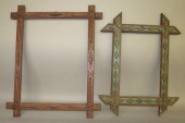 2 TRAMP ART FRAMESca. 1900-192