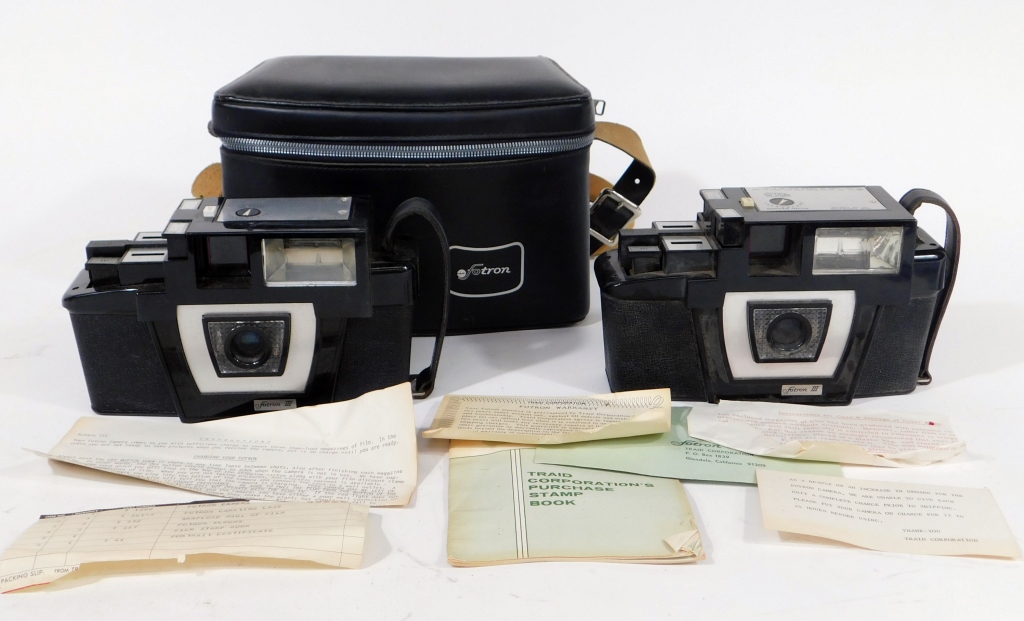 2 TRIAD FOTRON III CAMERAS 2