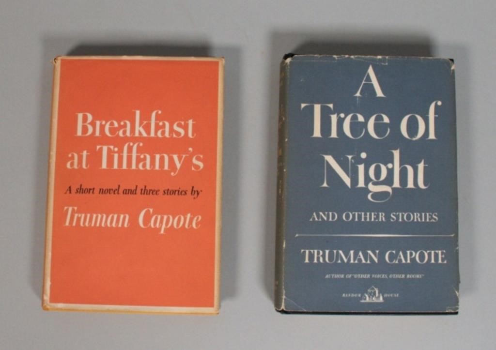 2 TRUMAN CAPOTE BOOKS"Breakfast